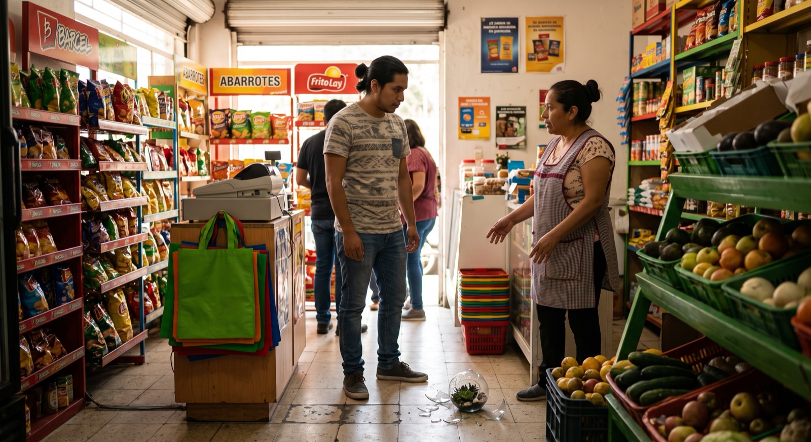 Situación cotidiana relacionada con un daño a terceros
